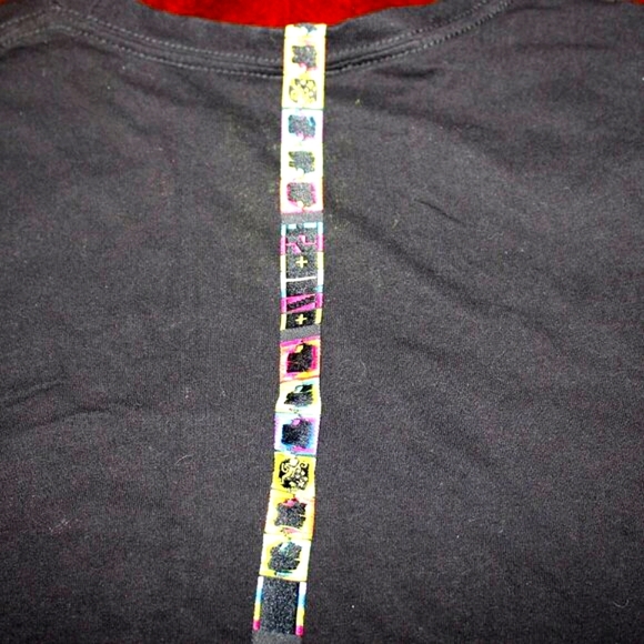 Psychedelic Alien Graphic Tee – Trippy Mushroom Art, Handmade Zinose M Rare - Picture 7 of 9